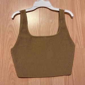 babaton sculpt knit tank size M